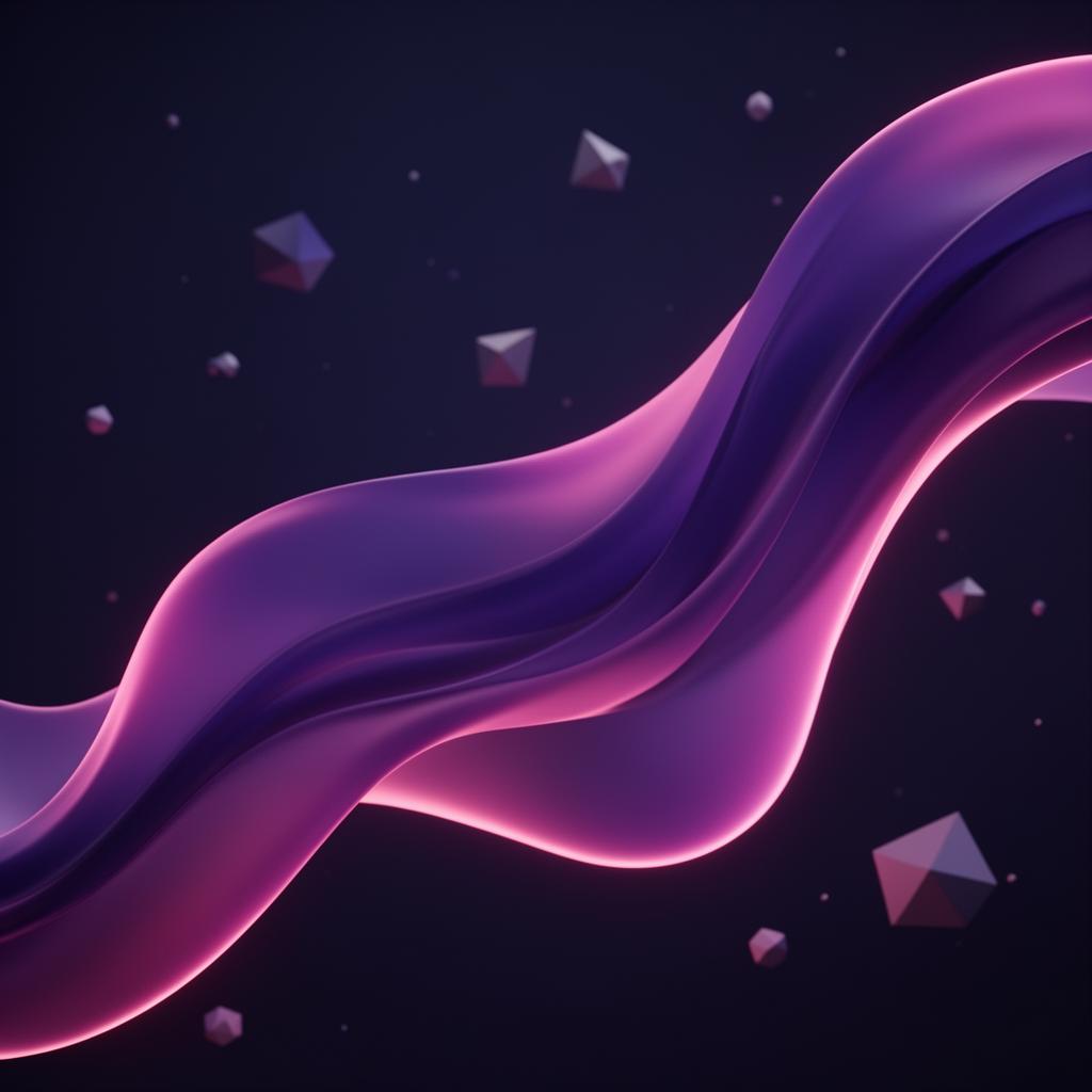 Abstract gradient artwork representing Aarlet's design ethos